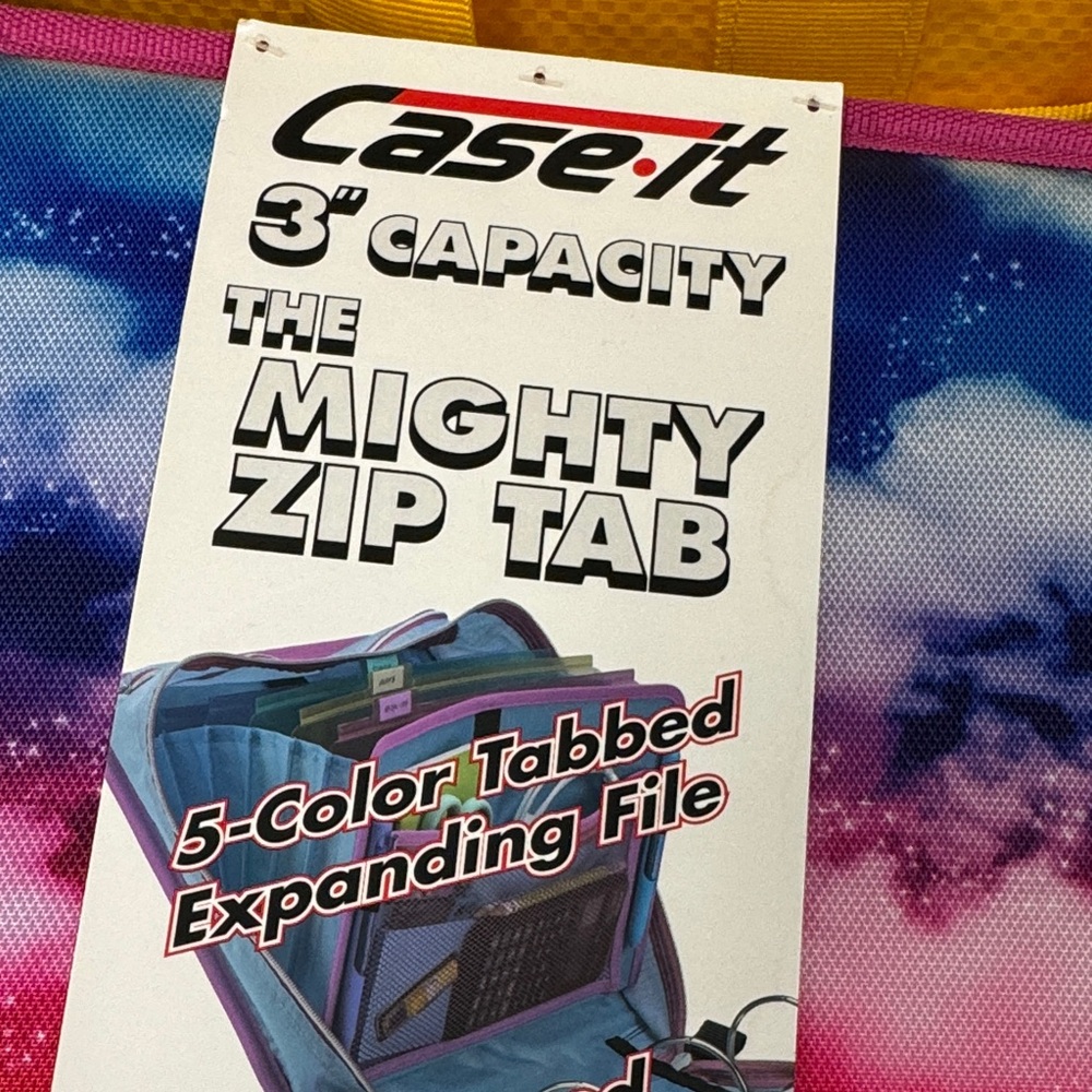 Case-it Colorful Expanding File Organizer - Picture 5 of 7